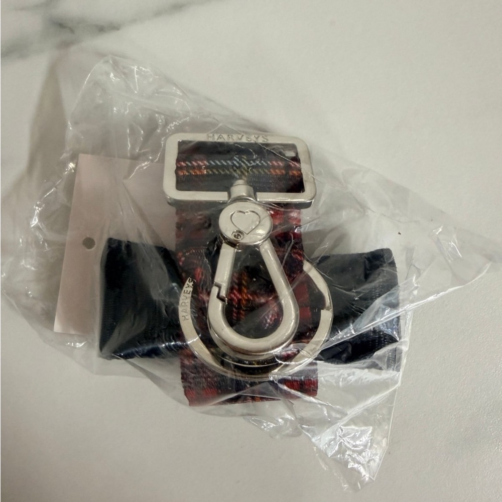 Harveys Seatbelt CNG Click N Go Keychain- TARTAN- NEW